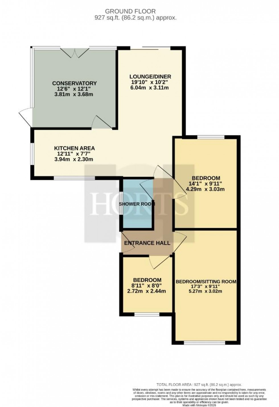 Floorplan for Northampton Road, Roade