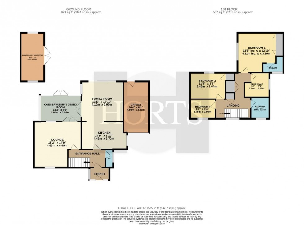 Floorplan for Blackwell Hill, West Hunsbury