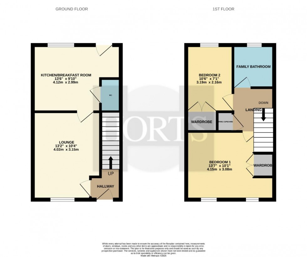 Floorplan for Badgers Lane, Mawsley, Kettering