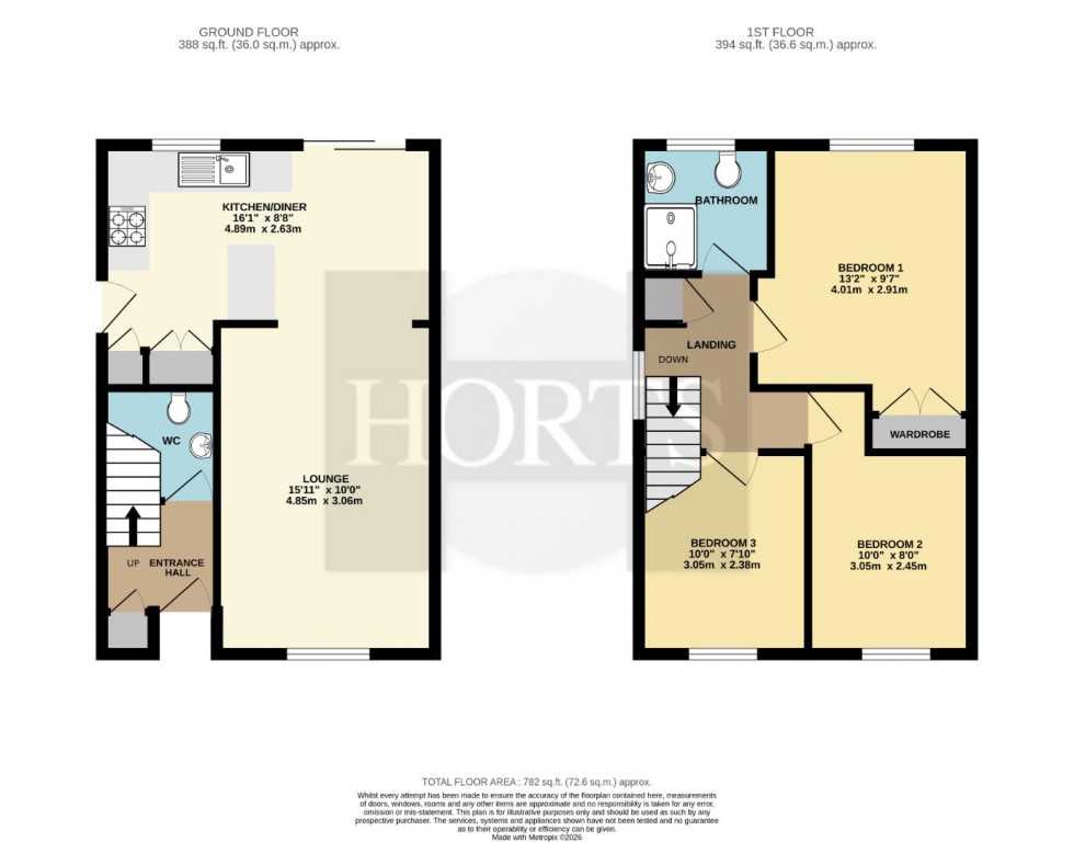 Floorplan for West Street, Weedon, Northampton
