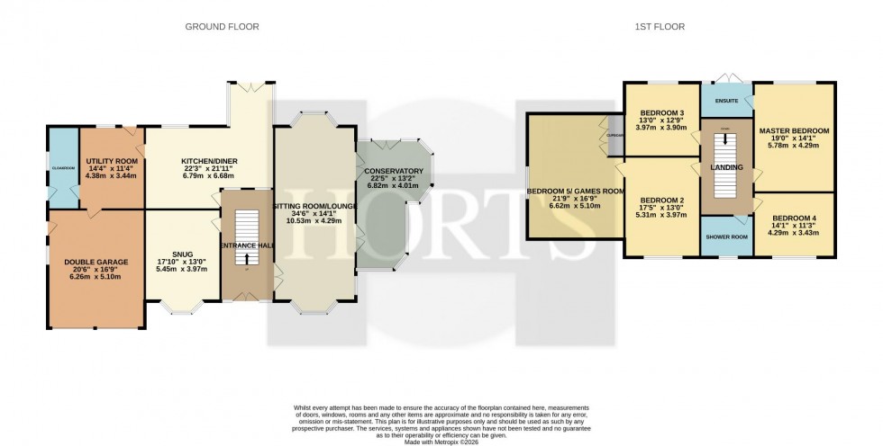 Floorplan for Wellingborough Road, Earls Barton, NORTHAMPTON