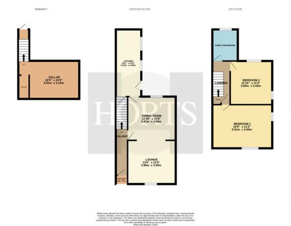 Floorplan for Victoria Street, Earls Barton, Northampton