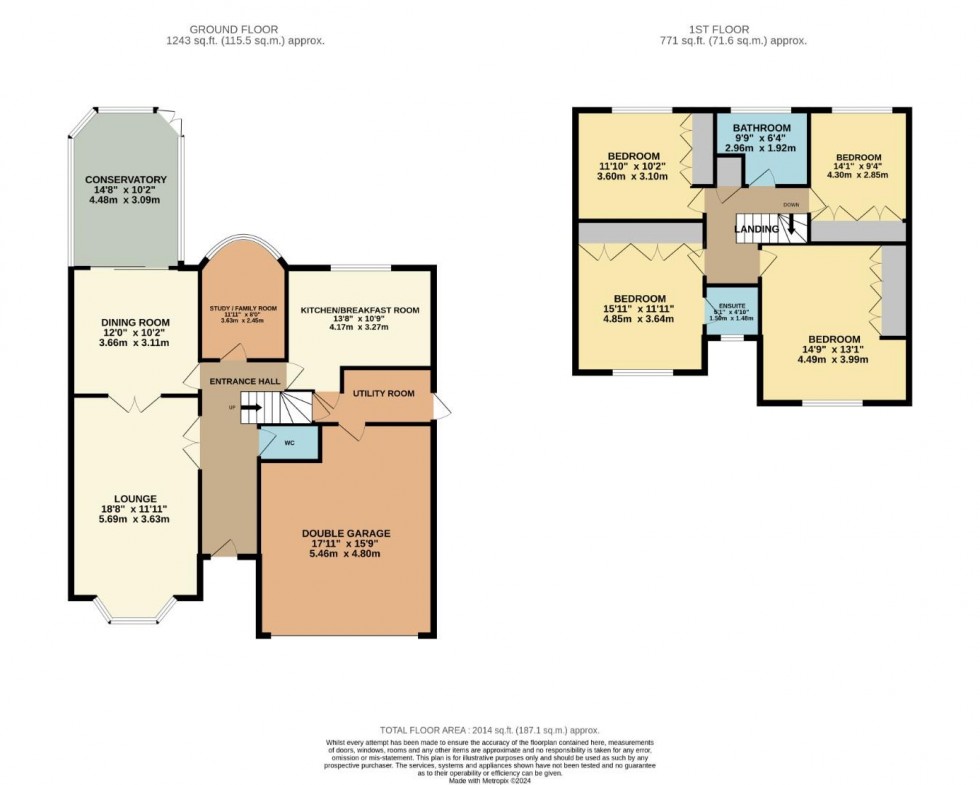 Floorplan for Hassocks Hedge, Hunsbury Meadows, Northampton