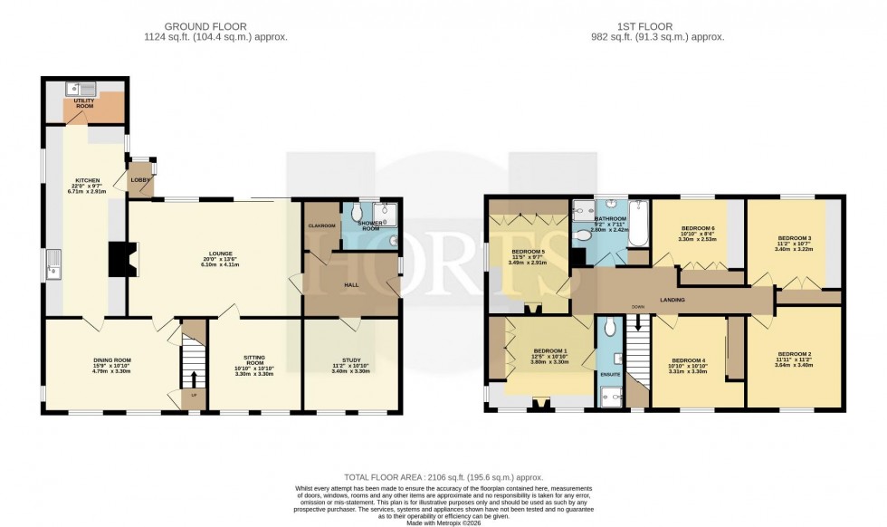 Floorplan for 3 Main Street, Stretton Under Fosse, Rugby