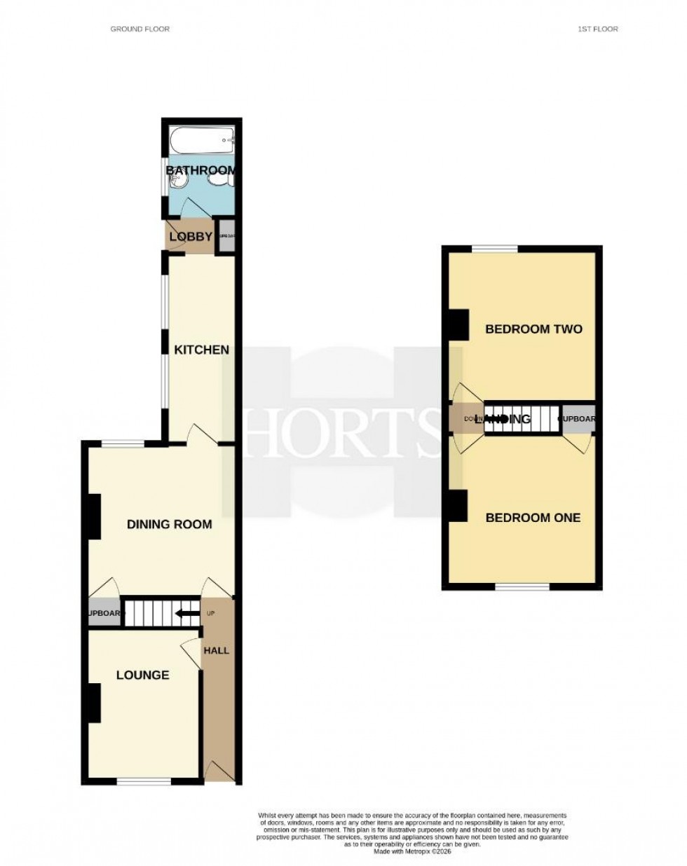 Floorplan for Cambridge Street, RUGBY