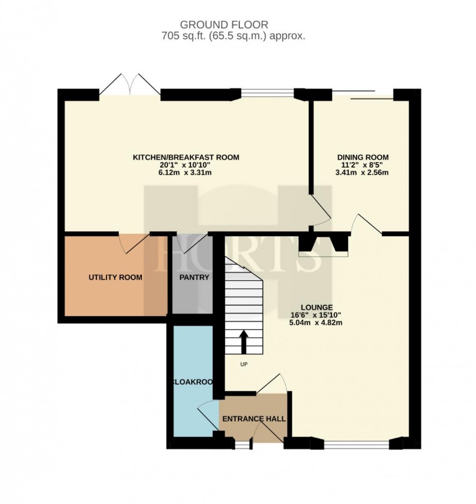 Floorplan for Willow Close, Spratton, Northampton