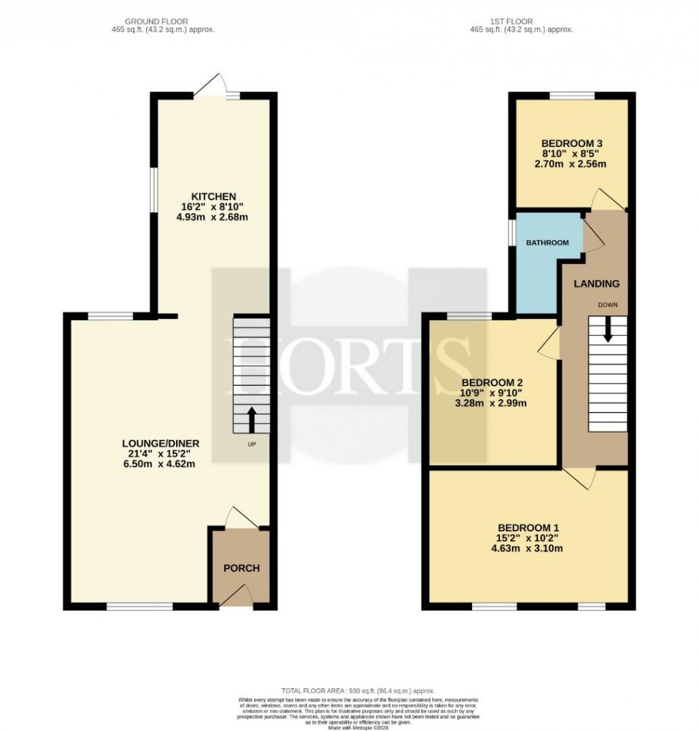 Floorplan for Sharman Road, Northampton