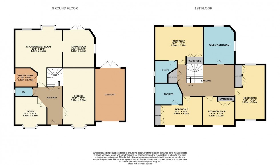 Floorplan for Old Gorse Way, Mawsley, Kettering