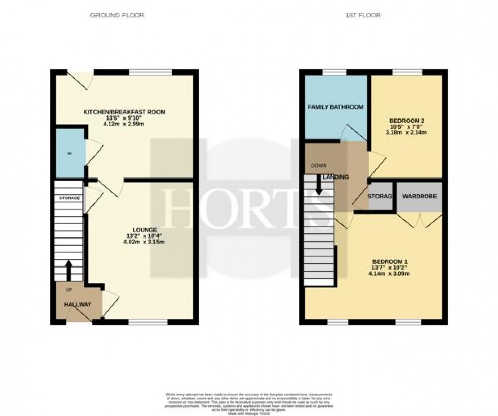 Floorplan for Badgers Lane, Mawsley, Kettering
