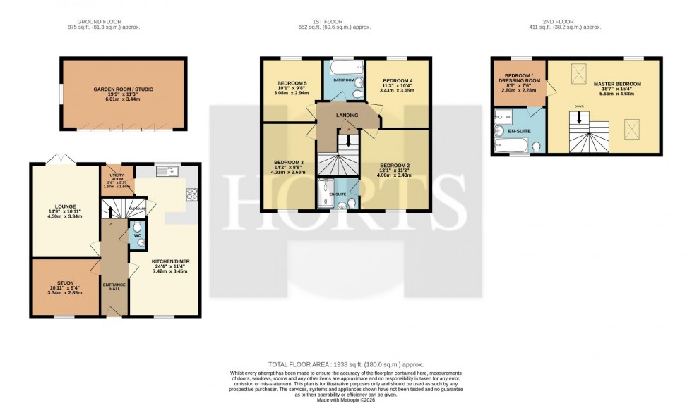 Floorplan for Lee Road, Harlestone Manor, Northampton