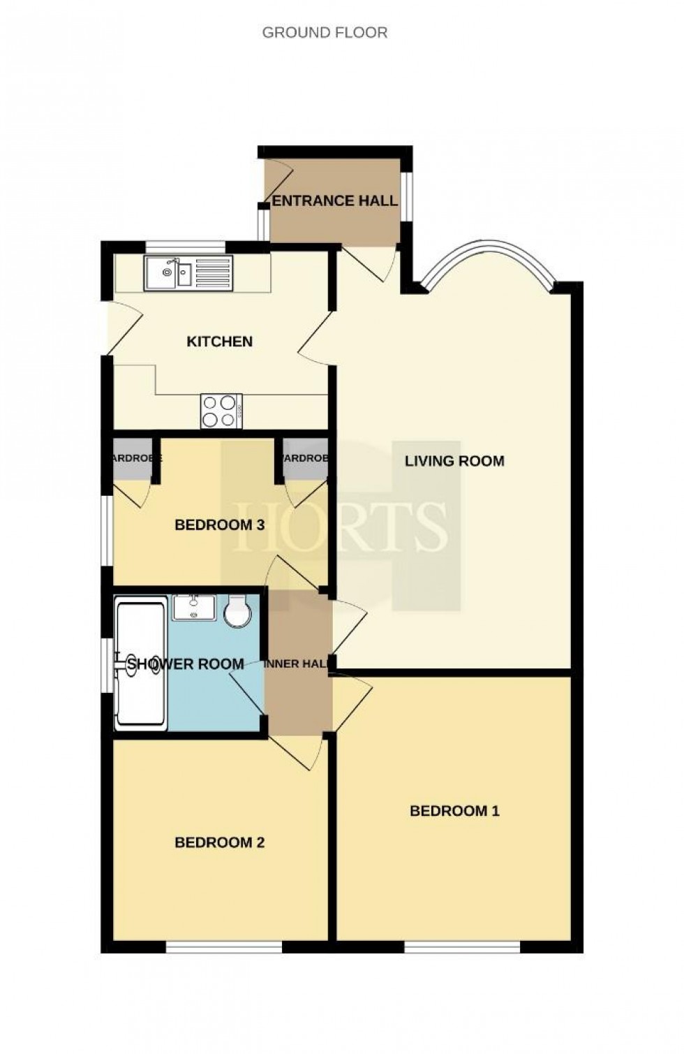Floorplan for Macbeth Close, Rugby