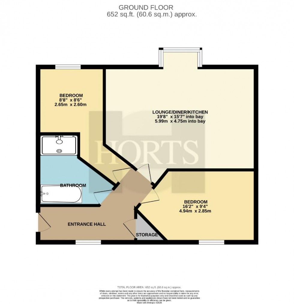 Floorplan for Conquerors Way, Upton, Northampton