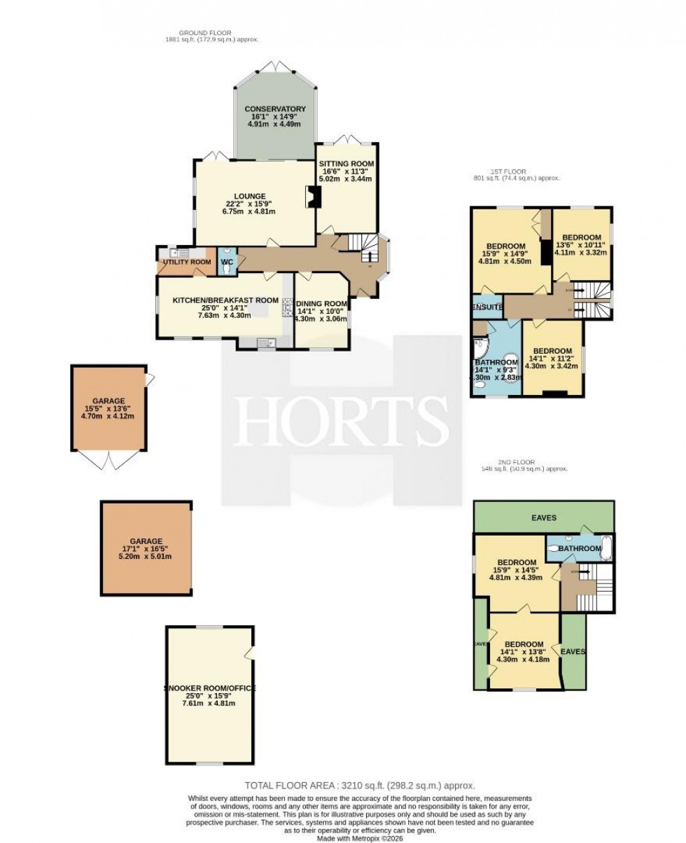 Floorplan for Cathiron, Rugby