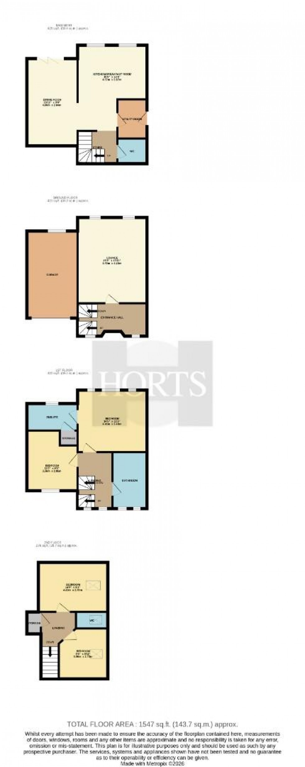 Floorplan for Manor Road, Northampton