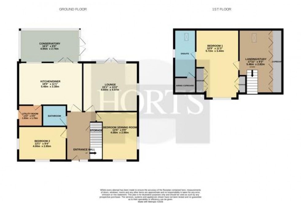 Floorplan for Doddington Road, Earls Barton, Northampton