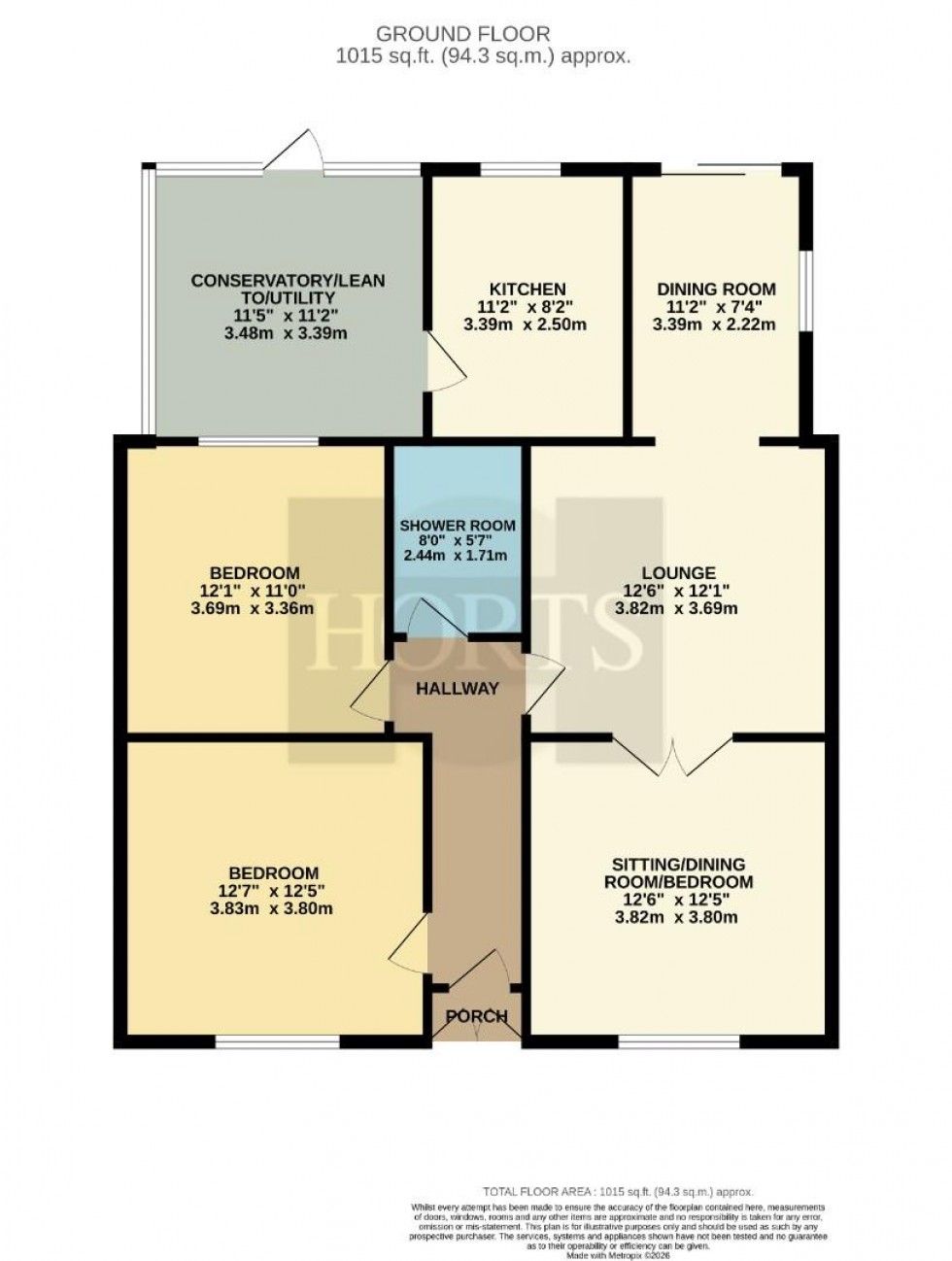 Floorplan for London Road, Roade, Northampton