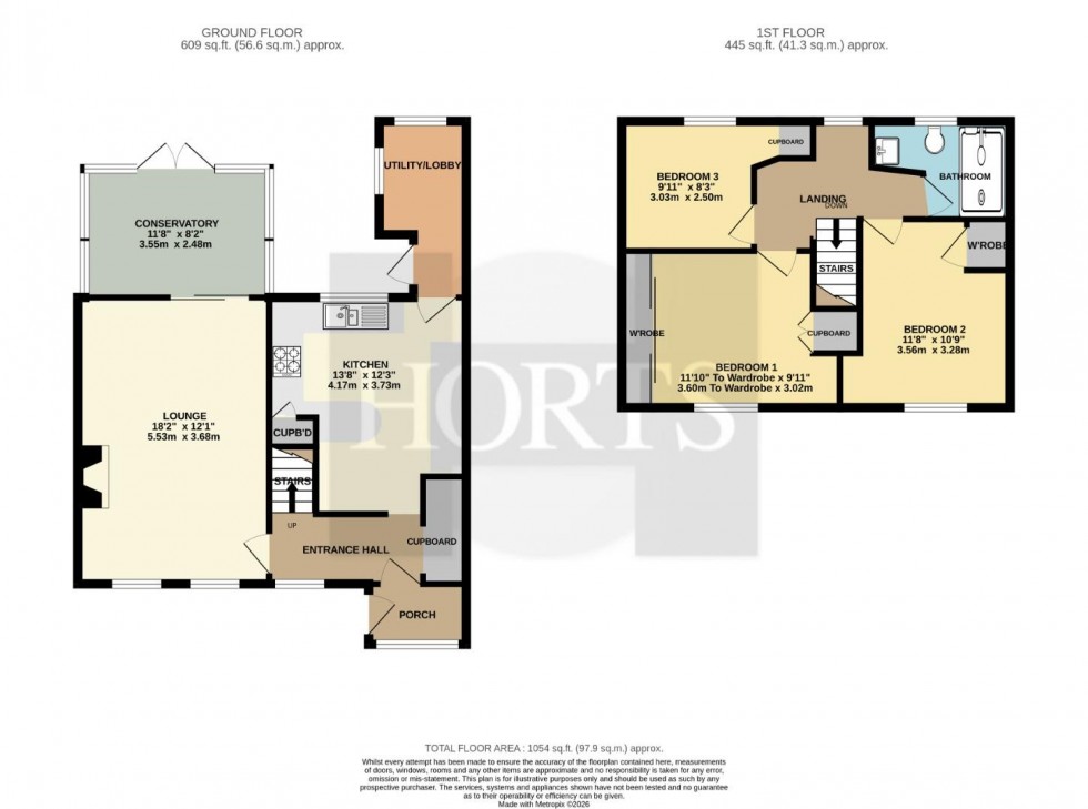 Floorplan for Farmclose Road, Wootton, Northampton