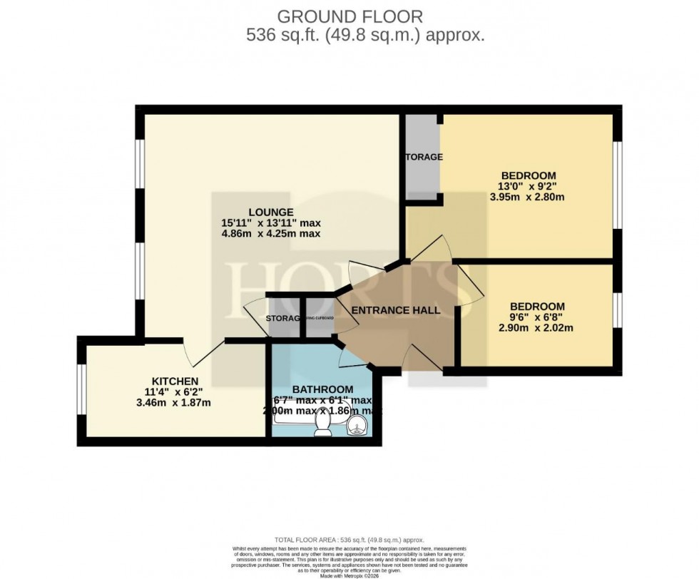 Floorplan for Scholars Court, Northampton