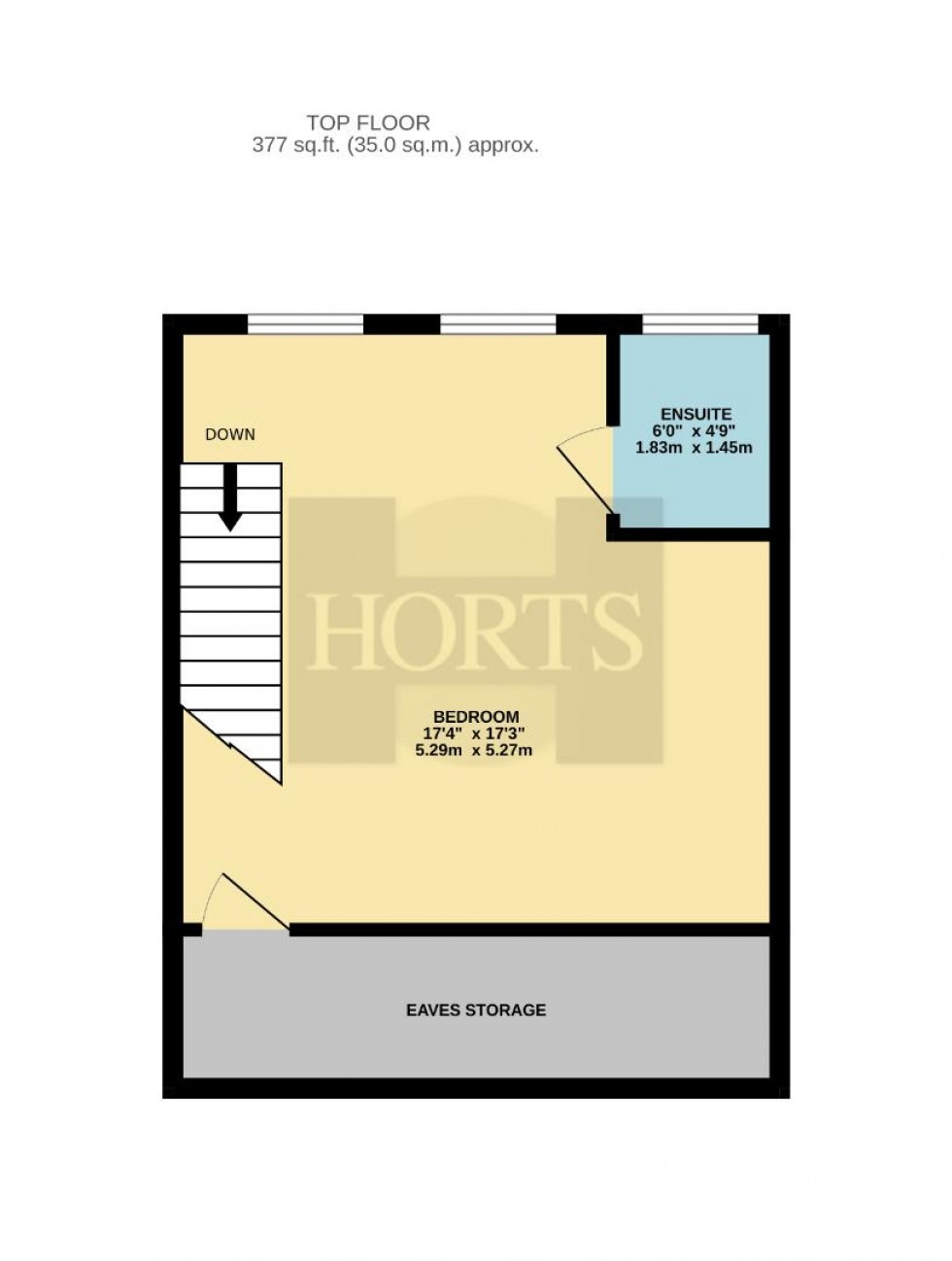 Floorplan for Lower Thrift Street, Northampton