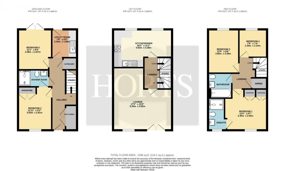 Floorplan for Romulus Close, Wootton Fields, Northampton