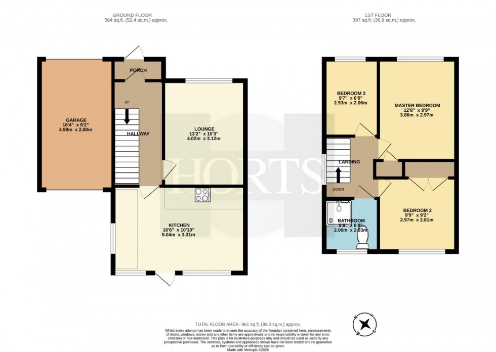 Floorplan for Kirkstone, Brownsover, Rugby