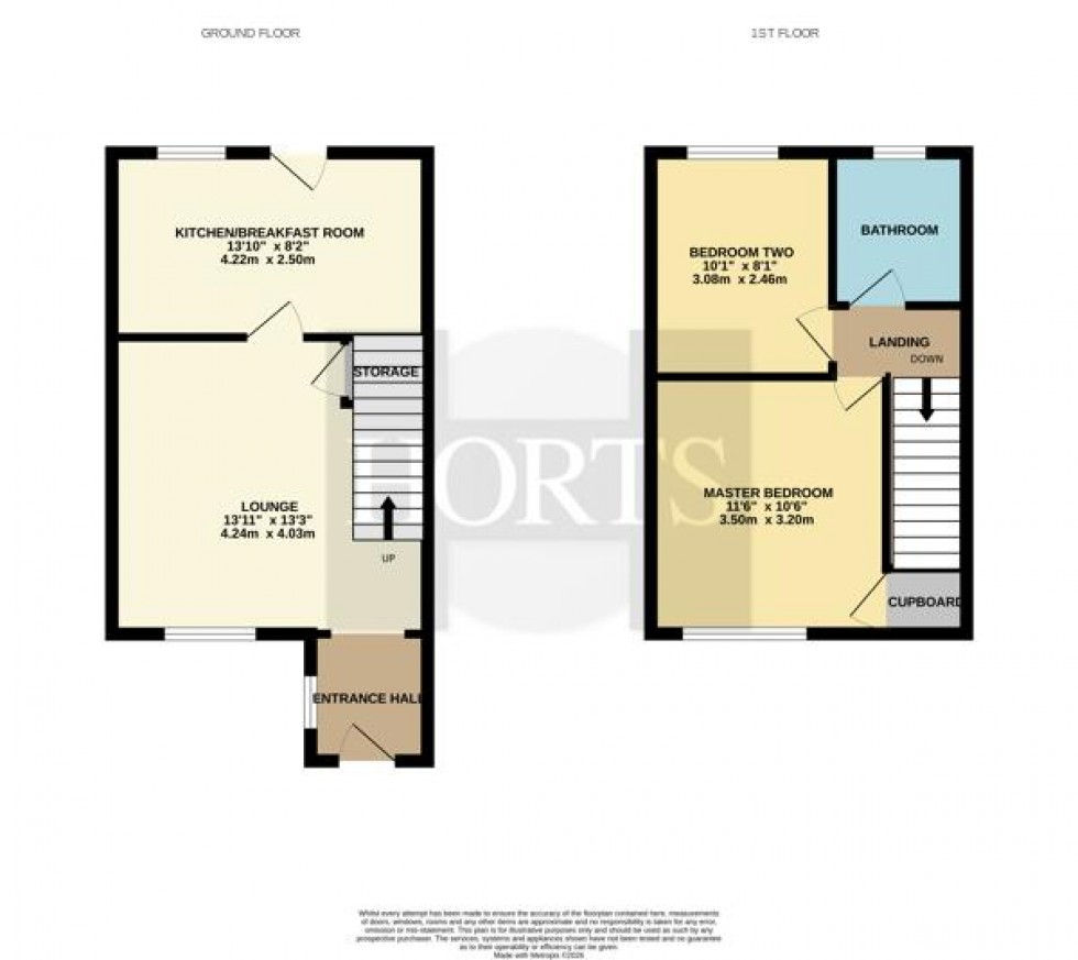 Floorplan for Chelmsford Close, Northampton