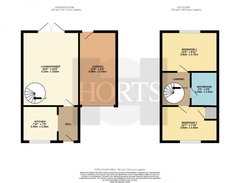 Floorplan for Wildern Lane, East Hunsbury