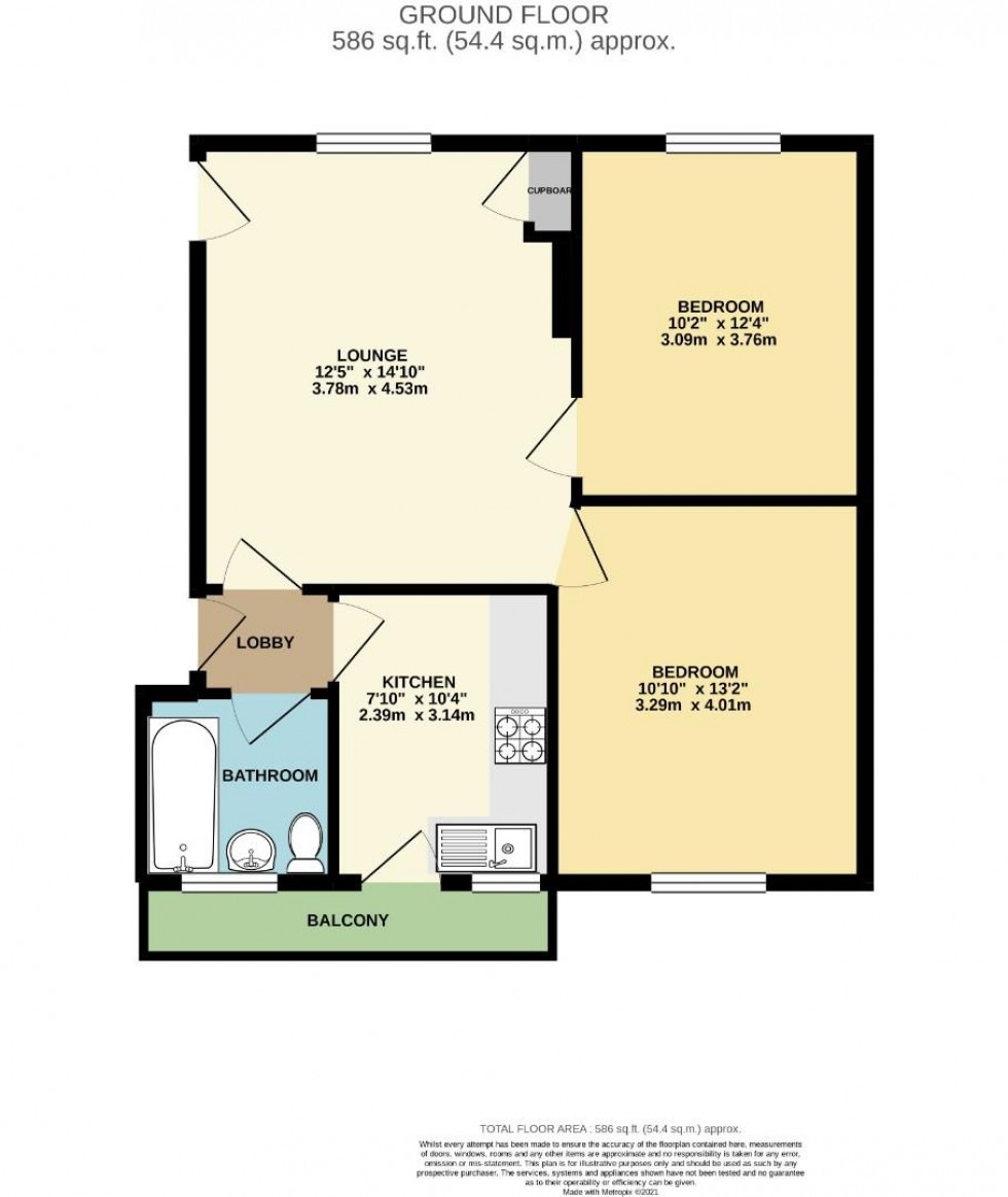 Floorplan for East Street, Abington, Northampton