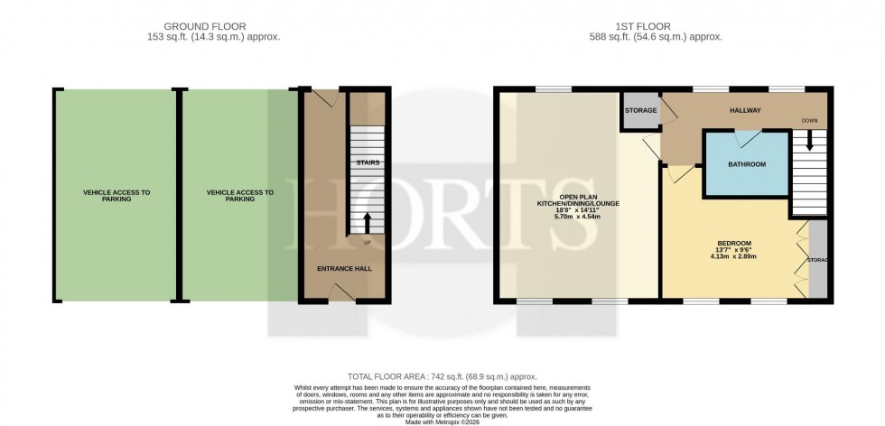 Floorplan for Stourhead Drive, Towcester