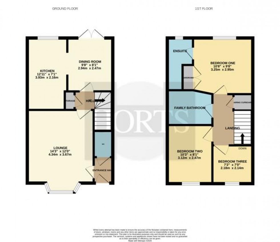 Floorplan for The Round, Mawsley Village, Kettering