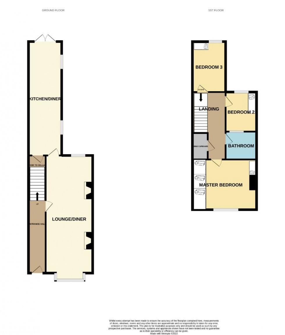 Floorplan for Grosvenor Road, RUGBY
