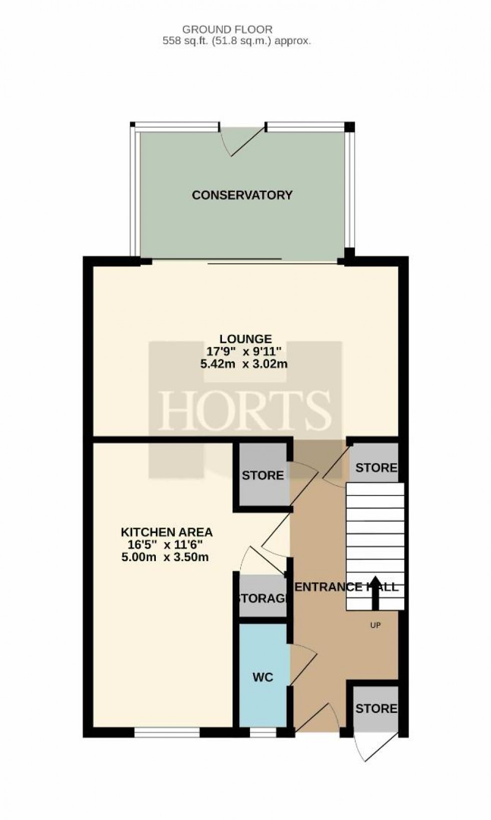Floorplan for Maidencastle, Northampton