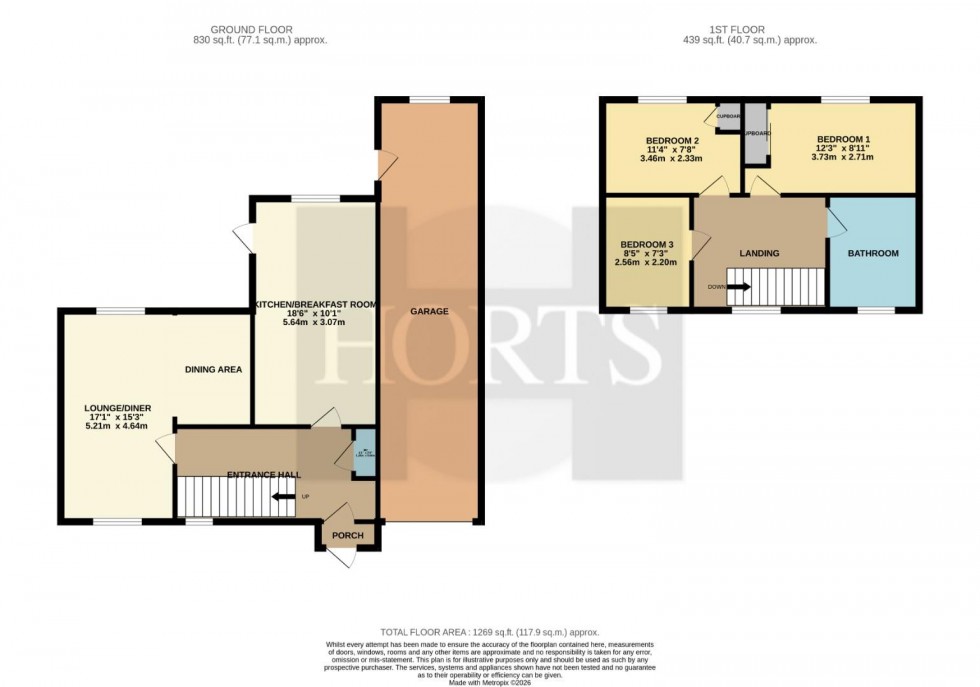 Floorplan for Obelisk Rise, Northampton