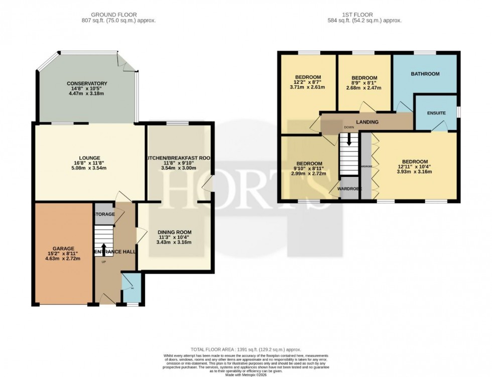 Floorplan for Limefields Way, Northampton