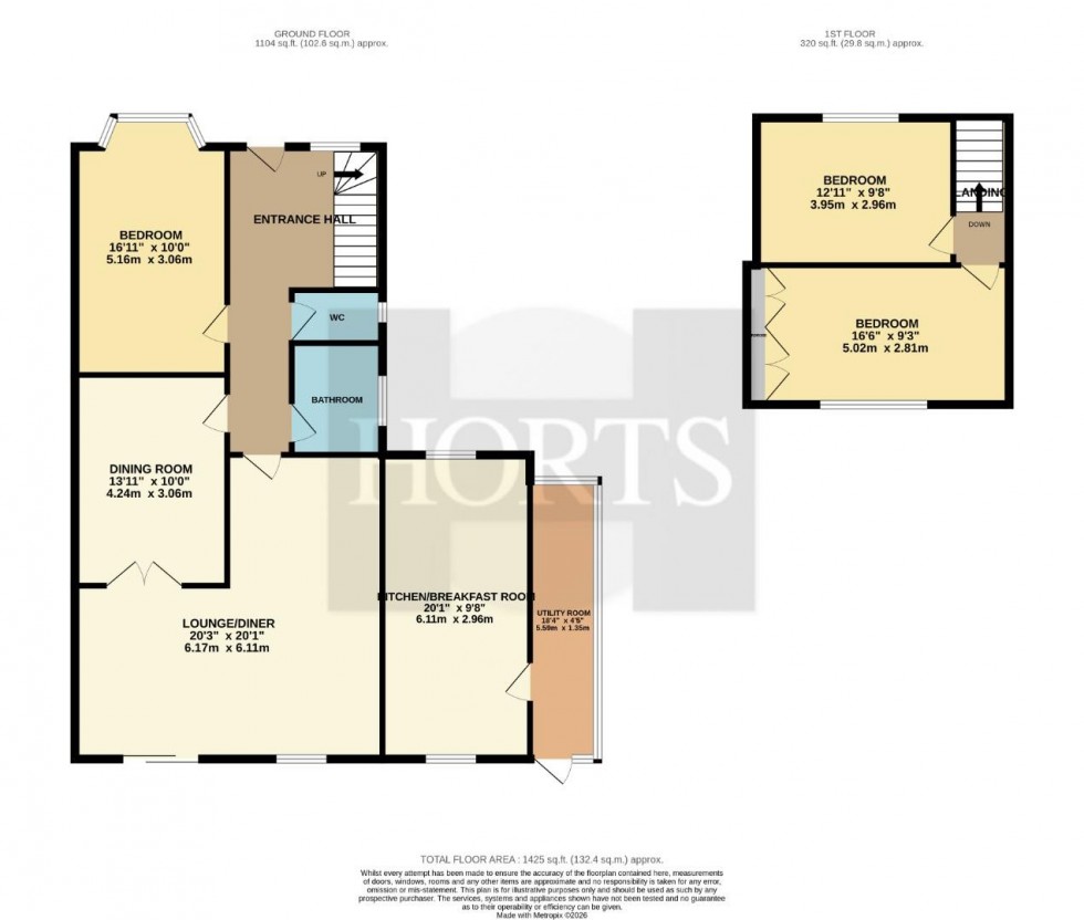 Floorplan for Northampton Road, Roade, Northampton
