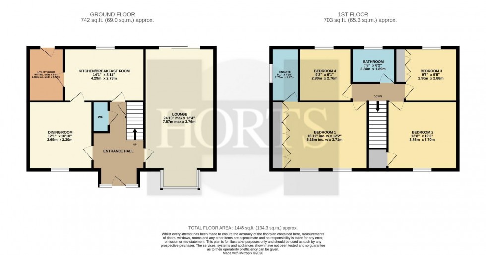 Floorplan for Aviemore Gardens, West Hunsbury