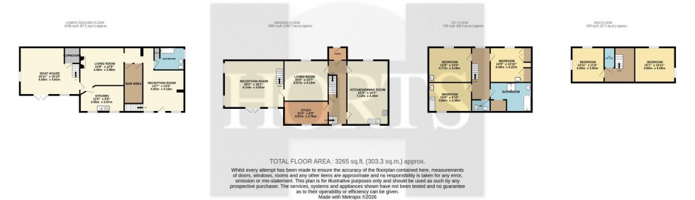 Floorplan for Banbury Lane, Rothersthorpe, Northampton