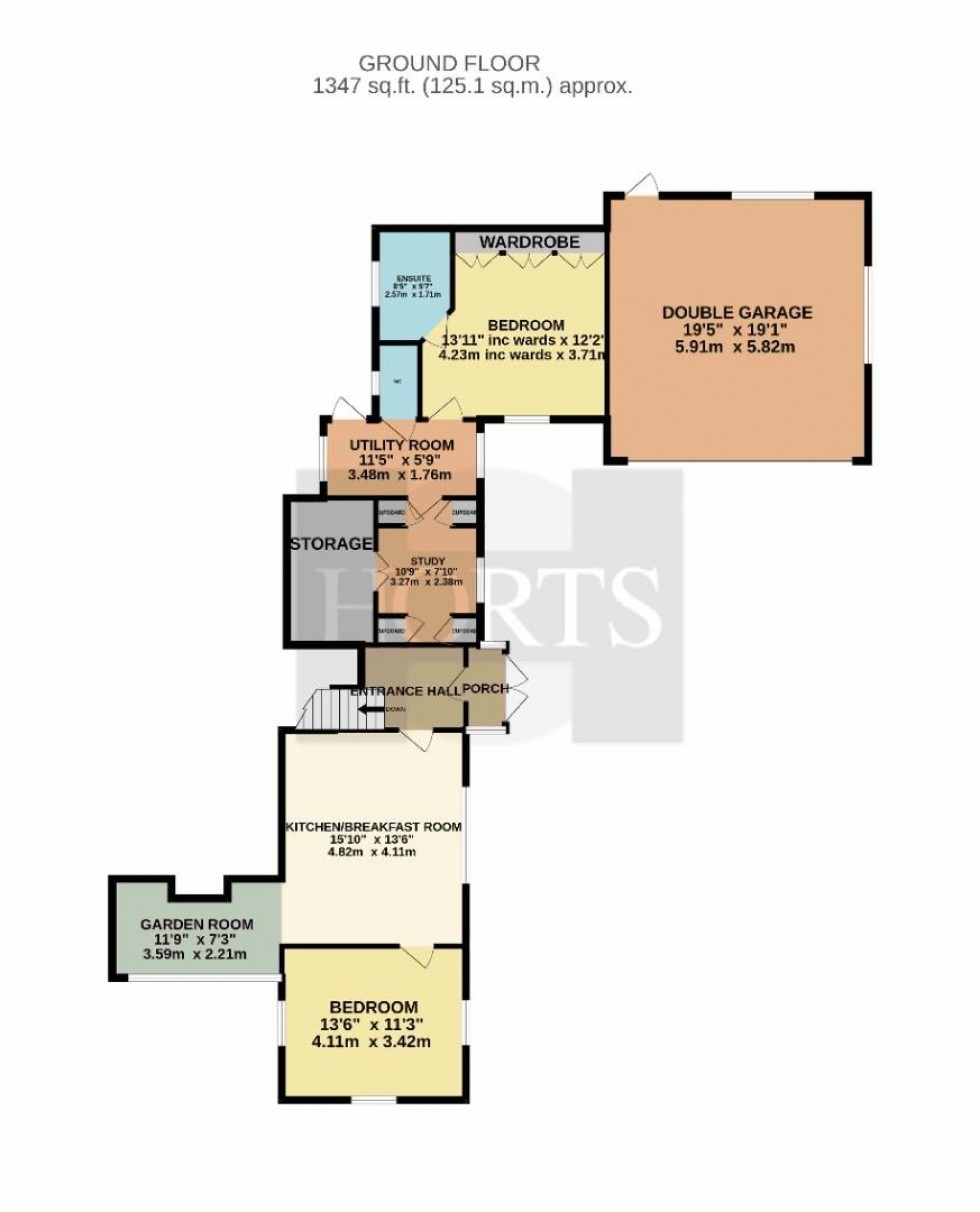 Floorplan for Brixworth Hall Park, Brixworth, Northampton