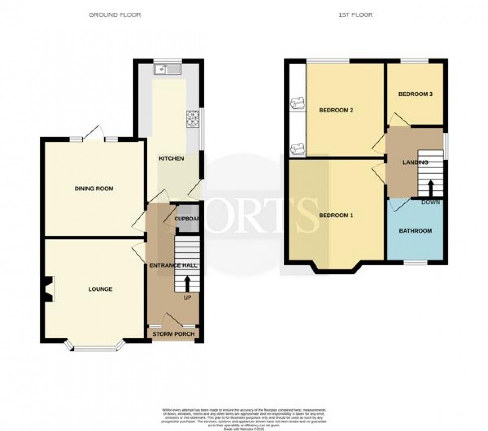 Floorplan for Bilton Road, Rugby
